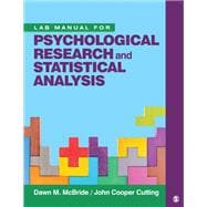 Psychological Research and Statistical Analysis,9781544363493