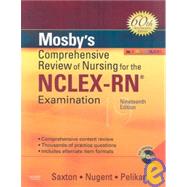 Mosby's Comprehensive Review of Nursing for NCLEX-RN® Examination - Text and E-Book Package