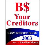 B$ Easy Budget Book 2003
