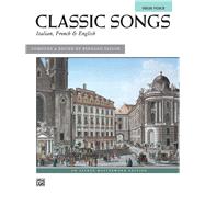 Classic Songs, Italian, French & English