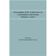 Proceedings of the Conference on Consumption and Saving