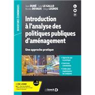 Introduction à l analyse des politiques publiques d aménagement