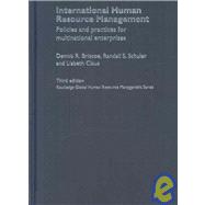 International Human Resource Management: Policies and practices for multinational enterprises