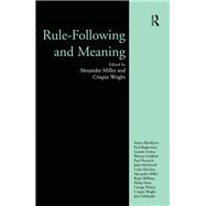 Rule-following and Meaning