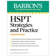 HSPT Strategies and Practice, Third Edition: Prep Book with 4 Practice Tests + Comprehensive Review + Practice + Strategies (Barron's Test Prep)