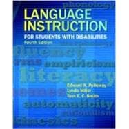 Language Instruction for Students With Disabilities,9780891083511
