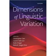 Dimensions of Linguistic Variation