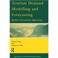 Tourism Demand Modelling and Forecasting