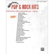 Pop & Rock Hits for Piano/Vocal/Chords