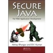 Secure Java: For Web Application Development