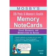 Mosby's OB/Peds & Women's Health Memory Notecards