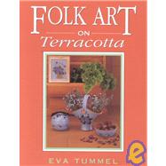 Folk Art on Terracotta