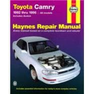 Toyota Camry & Avalon 1995 thru 1996 Haynes Repair Manual