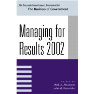 Managing for Results 2002