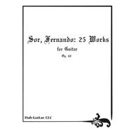 Sor, Fernando - 25 Works for Guitar - Op. 60