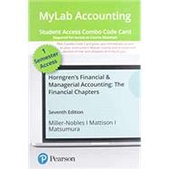 MyLab Accounting with Pearson eText -- Instant Access -- for Horngren's Financial & Managerial Accounting, The Managerial Chapters