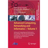 Advanced Computing, Networking and Informatics