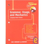 Elements of Language : Grammar, Usage and Mechanics: Language Skills Practice - Grade 8