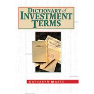 Dictionary of Investment Terms