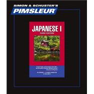 Japanese I, Comprehensive; Learn to Speak and Understand Japanese with Pimsleur Language Programs