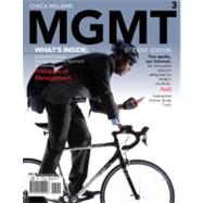 MGMT 3 (with Review Cards and Management CourseMate with eBook Printed Access Card),9780538743525