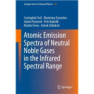 Atomic Emission Spectra of Neutral Noble Gases in the Infrared Spectral Range