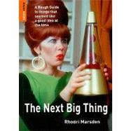 The Next Big Thing A Rough Guide to things that seemed like a good idea at the time