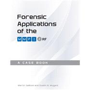 Forensic Applications of the Mmpi-2-rf,9781517903527