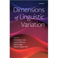 Dimensions of Linguistic Variation