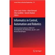 Informatics in Control, Automation and Robotics