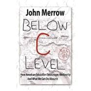 Below C Level : How American Education Encourages Mediocrity - and What We Can Do about It