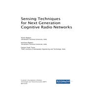 Sensing Techniques for Next Generation Cognitive Radio Networks