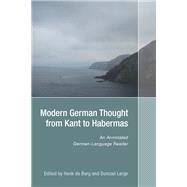 Modern German Thought from Kant to Habermas