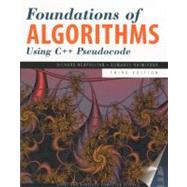 Foundations of Algorithms using C++ Pseudocode, Third Edition