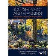 Tourism Policy and Planning