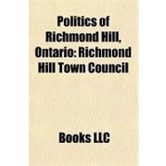Politics of Richmond Hill, Ontario : Richmond Hill Town Council