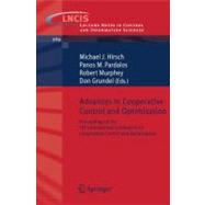 Advances in Cooperative Control and Optimization