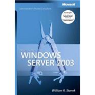 Microsoft Windows Server 2003 Administrator's Pocket Consultant