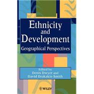 Ethnicity and Development Geographical Perspectives