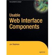 Usable Web Interface Components