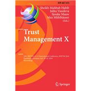Trust Management X