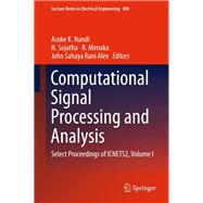 Computational Signal Processing and Analysis