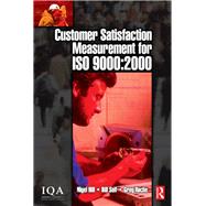 Customer Satisfaction Measurement for Iso 9000:2000