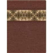 The Apologetics Study Bible, Cinnamon/Brocade LeatherTouch