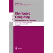 Distributed Computing: Mobile and Wireless Computing : 4th International Workshop, Iwdc 2002, Calcutta, India, December 28-31, 2002 : Proceedings