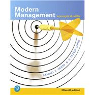 Modern Management Concept and Skills, Student Value Edition + 2019 MyLab Management with Pearson eText -- Access Card Package