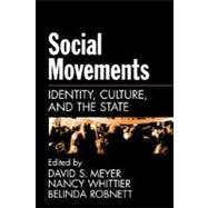 Social Movements Identity, Culture, and the State