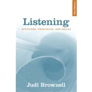 Listening: Attitudes, Principles, And Skills