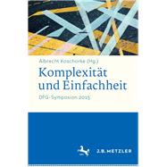 Komplexitat Und Einfachheit