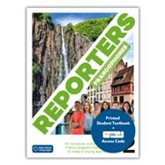 Reporters Francophones 2: 12-Month Student Bundle book cover, ISBN 9788419273567